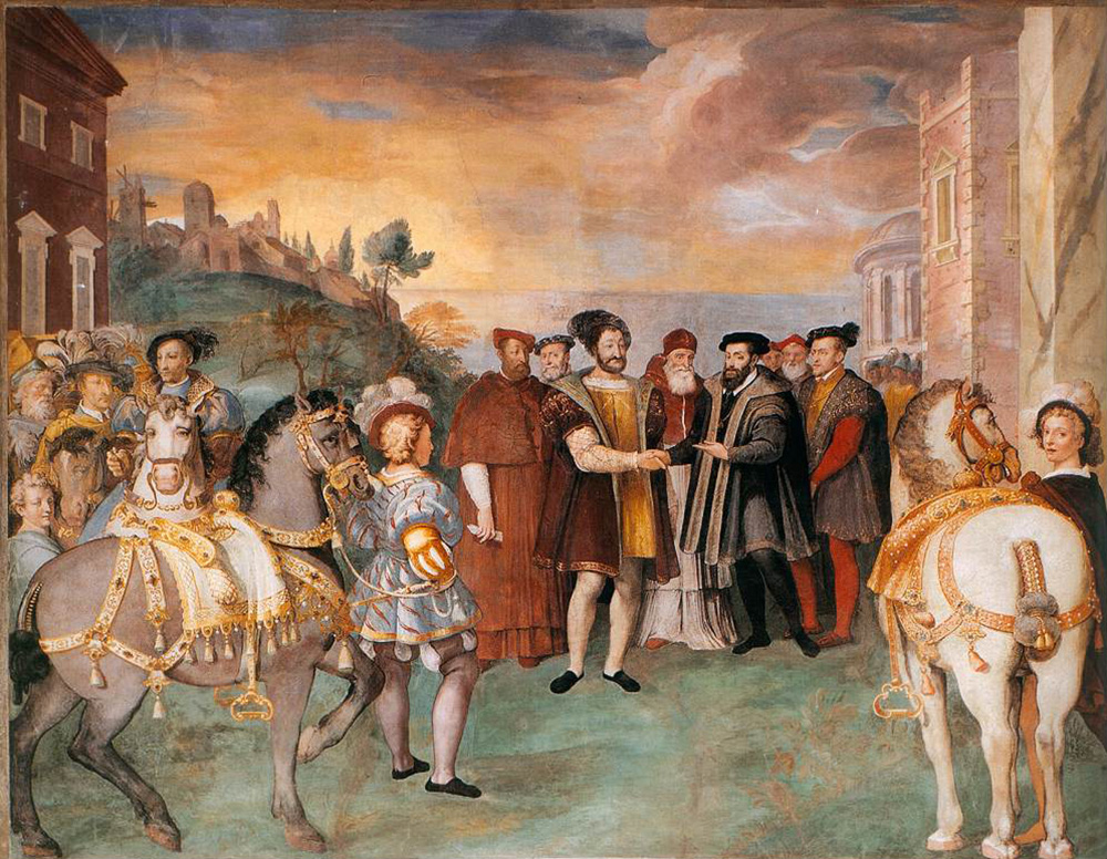 scene from the history of the farnese family